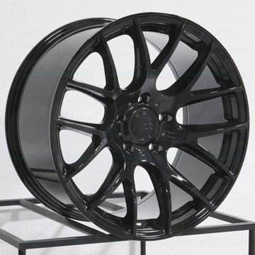 ESR SR12 19x10.5 5x120 22 Gloss Black Wheels(4) 72.56 19" inch Rims
