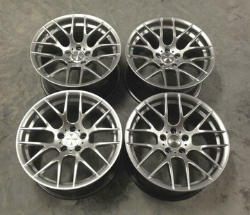 19" Avant Garde M359 Wheels Fit BMW E46 M3 Silver Rims 19x9.0 +35 / 19x10.0 +25