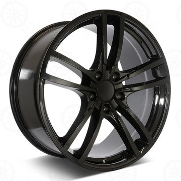 22x10 Wheels Gloss Black Fits Porsche Cayenne Audi Q7 5x130 Rims 22 Inch set 4