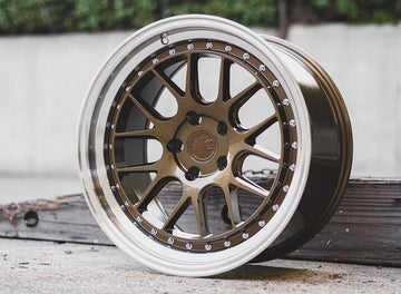 18" Aodhan DS06 wheels Bronze 18x8.5 / 18x9.5 +35 5x100 18 Inch Rims Set 4