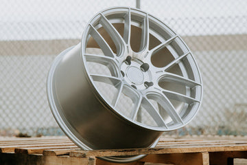 18" Aodhan AH-X AH10 Wheels 18x8.5 / 18x9.5 +35 5x120 Silver Rims Set 4