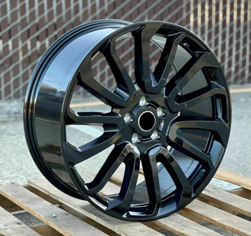 22" Black Wheels Fit Range Land Rover HSE Sport Super Charger 5x120 (Rims Set 4)