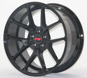 20" Wheels 20x8.5 +35 5x114.3 CB 73.1 Gloss Black JDM Style Rims Set 4