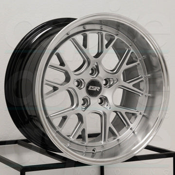 ESR CS11 19x10.5 5x114.3 22 Hyper Silver Wheels(4) 72.56 19" inch Rims New