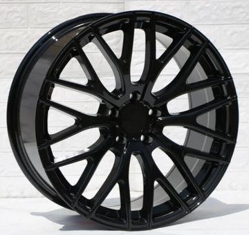 16" Gloss Black Wheels 16x7 5x114.3 +35 For Honda Civic Accord Lexus Rims Set 4