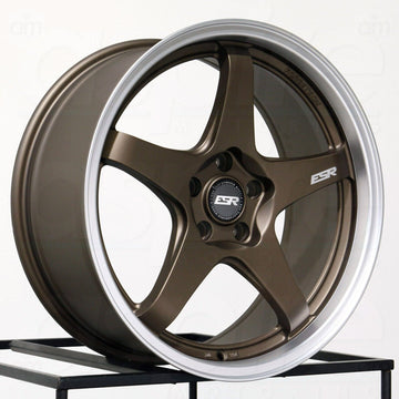 ESR AP5 18x9.5 5x114.3 22 Bronze Wheels(4) 72.56 18" inch Rims
