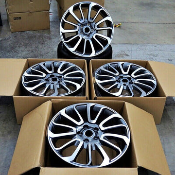 24" Wheels Fit Range Rover Land Rover HSE Sport Discovery 24x10 5x120 Rims Set 4