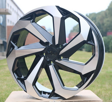 20" Black Machined Wheels Fits Honda Accord Ex Lx Civic 20x8.5 5x114.3 Rims Set