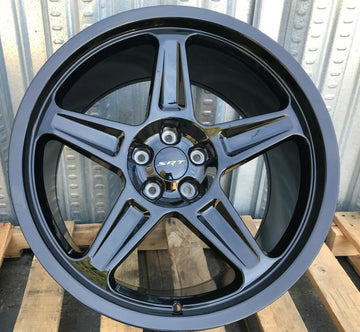 20" Gloss Black Demon Style Wheels 20x9 / 20x10.5 Fit Dodge Charger Challenger