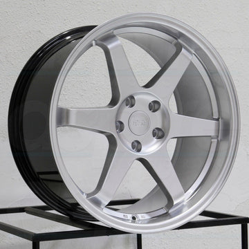 ESR SR07 Wheels 18x9.5 +22 5x114.3 Hyper Silver Rims 18 Inch Set 4