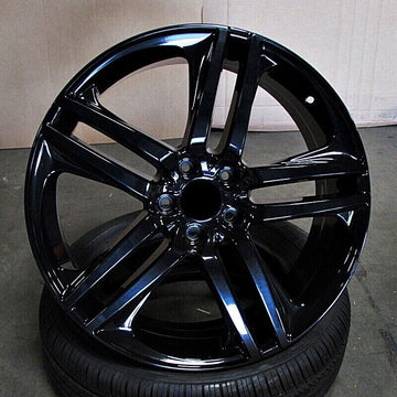 20" Wheels For Honda Odyssey LX EX SE Touring 20x8.5 5x120 +45 Black Rims Set 4