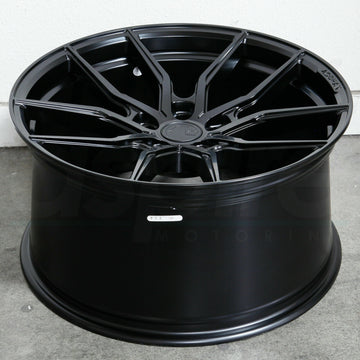 20" Aodhan Flow Forged AFF1 20x9 +32 / 20x10.5 +45  5x114.3 Black Wheels Set 4