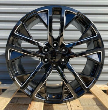 22" Wheels For Chevy Silverado GMC Sierra Tahoe Yukon Savana 22x9 Rims Set 4