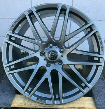22" Wheels For Mercedes G550 G500 G55 G Wagon Gun Metal 22x10 5x130 Rims Set 4