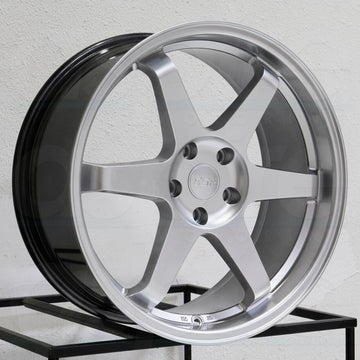 ESR SR07 Wheels 18x8.5 +30 / 18x9.5 +35 5x114.3 Hyper Silver Rims 18 Inch Set 4