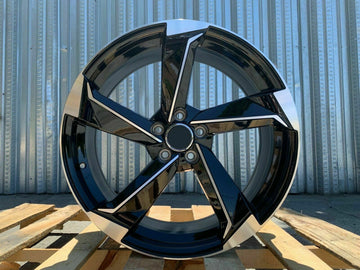 19" Wheels Fit Audi A4 A5 S4 S5 A6 Q3 Q5 Passat 19x8.5 +35 5x112 Rims Set 4