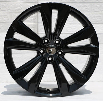 20" Gloss Black Wheels For Lexus RX350 RX450 RAV4 20X8 +30 5X114.3 Rims Set 4
