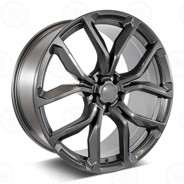 24" SVR Style Gunmetal Wheels For Range Rover Land Rover 24x9.5 5x120 Rims Set 4
