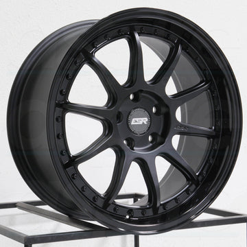 ESR CS12 19x8.5 5x114.3 30 Black Wheels(4) 72.56 19" inch Rims