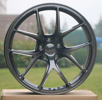 20" Wheels Fits Honda Accord Kia Nissan 20x8.5 5x114.3 +35 Metallic Tuner Rims 4