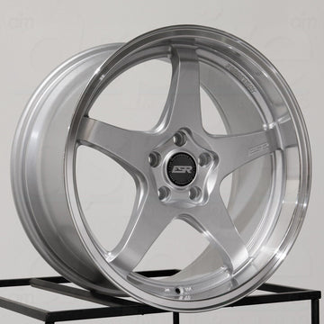 ESR AP5 18x10.5 5x120 22 Silver Wheels(4) 72.56 18" inch Rims New