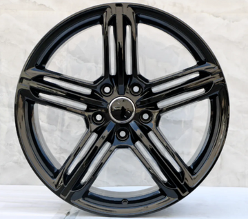 20" Wheels For Audi A4 A5 A6 A7 A8 S4 S5 Q5 Quattro TDI 20x9 5X112 Black Set 4