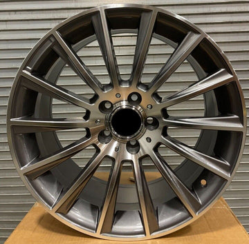 Set 4 22" Wheels For Mercedes GLS GLE 22x9 +32 5x112 Square Rims