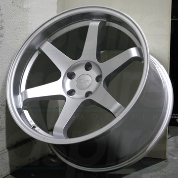 18x10.5 +22 5x100 ESR SR07 Wheels Hyper Silver Rims Set 4