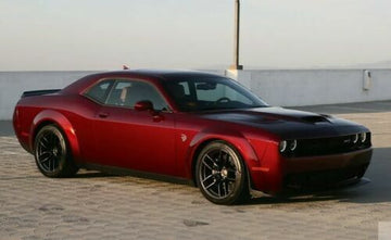 20x9.5 20x10.5 5x115 Gloss Black Wheels For Dodge Challenger Charger Hellcat