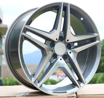 Set 4 19" Wheels For Mercedes C250 C300 C350 CLA250 E350 19x8.5+45 5x112 Rims
