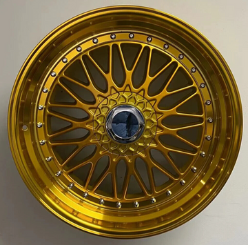 20" Wheels For Lexus 20x8.5/20x9.5 5x120/5x114.3 +35 Staggered Gold RS Style Set