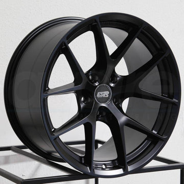 ESR RF2 18x10.5 5x114.3 22 Matte Black Wheels(4) 73.1 18" inch Rims