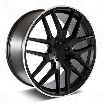 Set 4 22" Satin Black Wheels For Mercedes G500 G550 G600 G55 G63 22X10 5x130