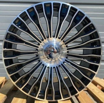 22" Wheels Fit Mercedes S550 S560 S580 S63 CL500 CL63 22x9 / 22x10.5 Rims Set 4