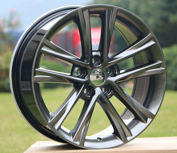 17" Wheels For Lexus IS250 IS300 Camry 17x7 +40 5x114.3 CB60.1 Metallic Rims Set