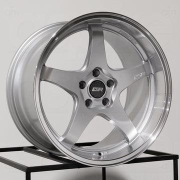 ESR AP5 19x11 5x114.3 22 Silver Wheels(4) 72.56 19" inch Rims