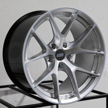 18x9.5 ESR RF2 5x114.3 22 Hyper Silver Wheels Rims Set(4) 72.56