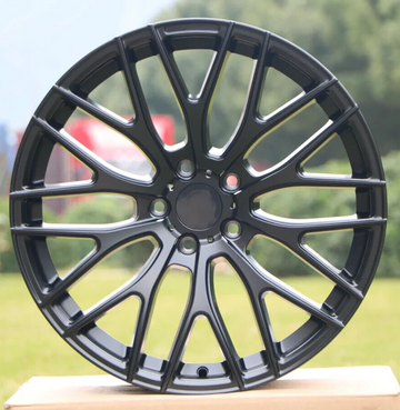 16" Matte Black Wheels 16x7 5x114.3 +35 For Honda Civic Accord Lexus Rims Set 4