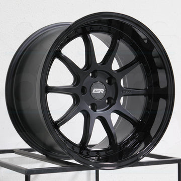 ESR CS12 19x10.5 5x114.3 22 Black Wheels(4) 72.56 19" inch Rims