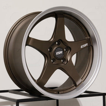 ESR AP5 18x9.5 5x100 35 Bronze Wheels(4) 72.56 18" inch Rims