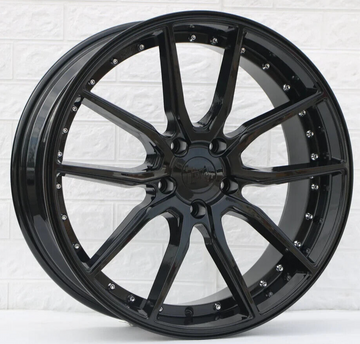 20" Tuner Wheels 20x8.5 / 20x9.5 +35 5x114.3 CB 73.1 W512 Staggered Rims Set 4