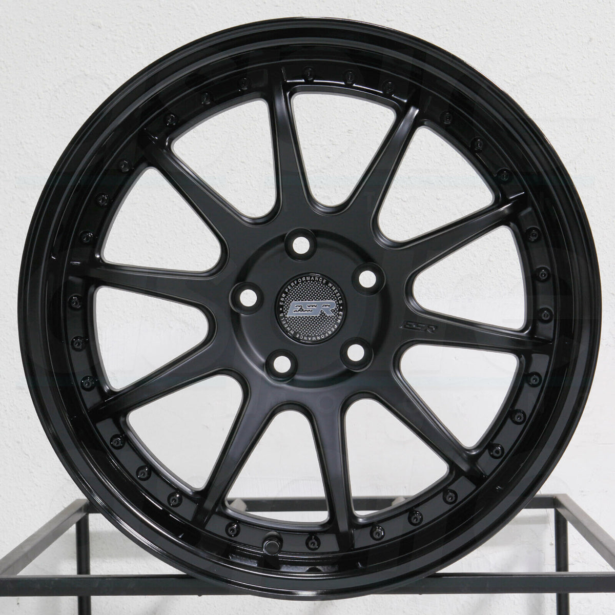 ESR CS12 19x8.5 5x114.3 30 Black Wheels(4) 72.56 19