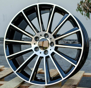 19x8.5 Wheels Fit Mercedes S430 S500 S550 E320 CL500 19" 5x112 +35 Rims Set 4