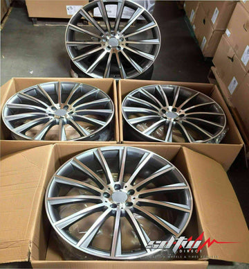 18" Wheels For Mercedes S430 S500 E320 E500 CL CLK SLK 18x8.5 5x112 Rims Set 4
