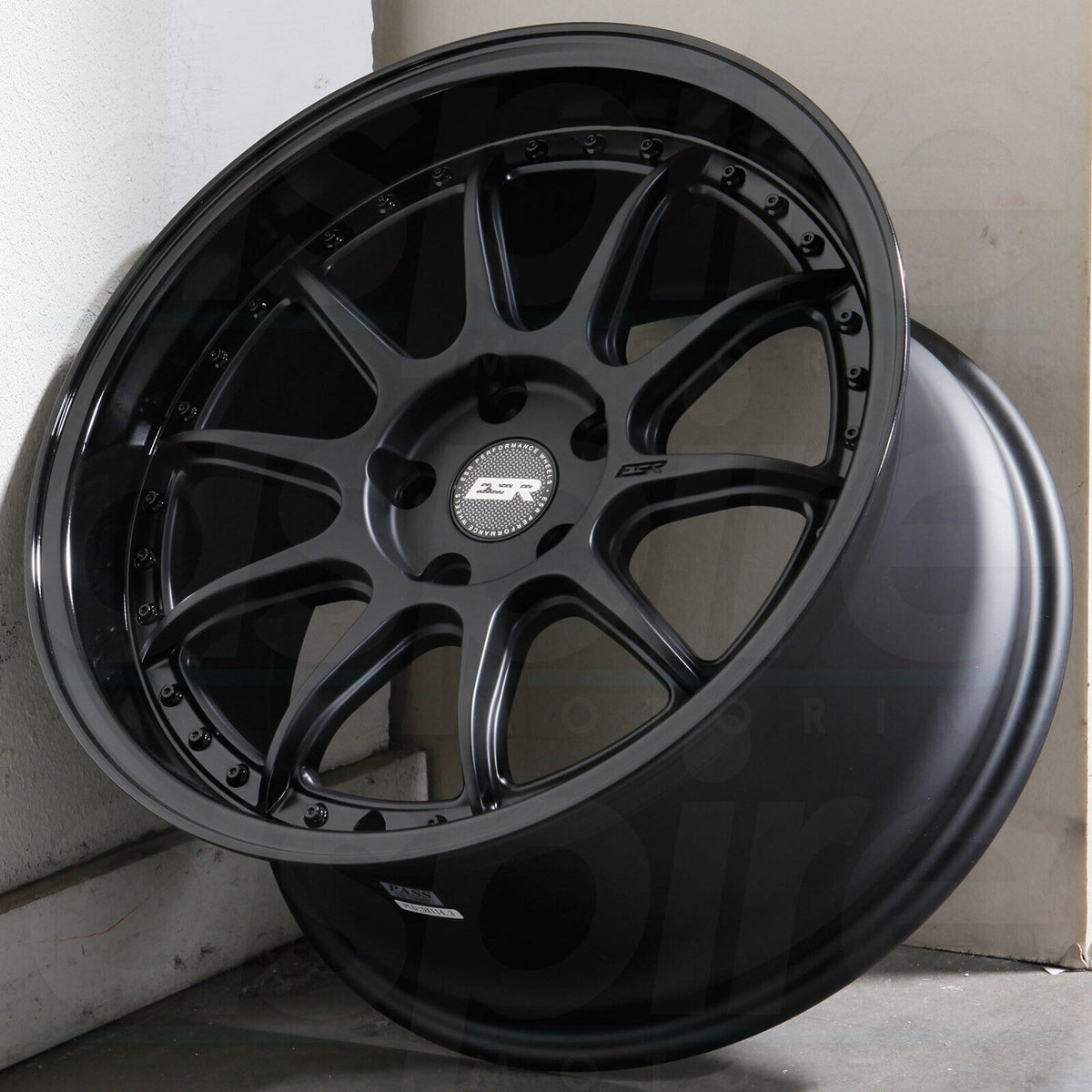 ESR CS12 18x9.5 5x114.3 35 Black Wheels(4) 72.56 18