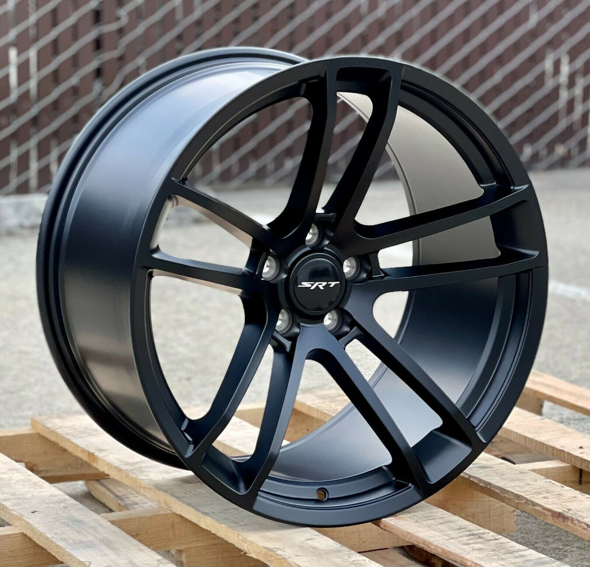 20x11 Wheels Fit Wide Body Dodge Challenger Charger Scat Hellcat SRT S ...