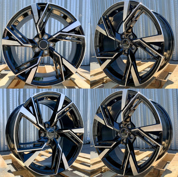 18" Wheels Fit Audi A4 A5 S4 S5 Q3 Q5 Passat 18x8.0 +35 5x112 Rims Set 4