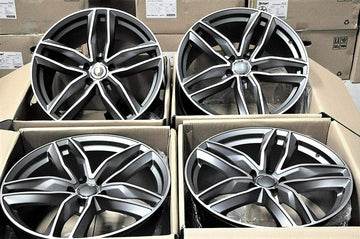 21" Wheels For Audi A6 A7 A8 2017 Q5 Q7 21x9 Inch 5X112 +30 Rims Set of 4