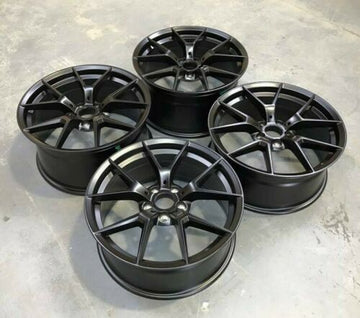 20x8.5 / 20x9.5 +35 5x120 Black 20 Inch Wheels Fit BMW E90 325 328 335 Rims