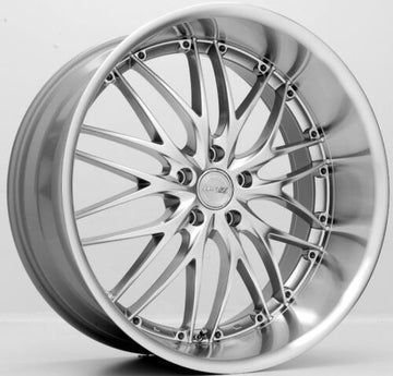 22" Silver MRR GT1 Wheels For BMW E63 E64 640i 645ci 650i 22x9 22x10.5 Rims Set